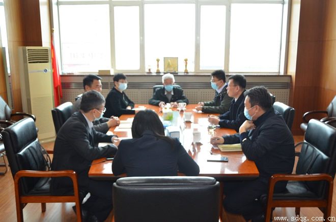 山東國投公司疫情防控督導組到輕工供銷公司進行督導檢查