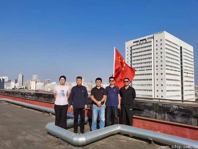 輕工供銷公司開展“喜迎二十大 健步迎國慶”活動