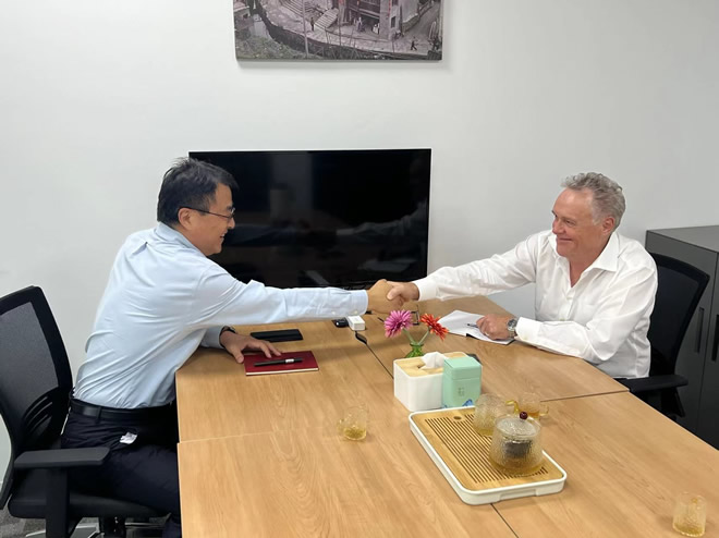 輕工供銷與新西蘭合作方交流洽談,共尋合作新機遇