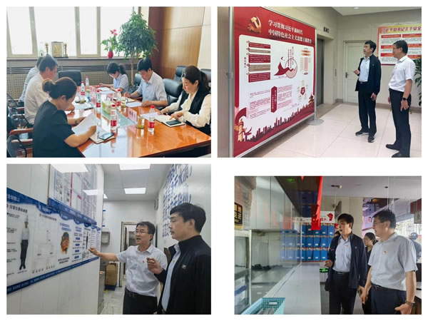 山東國投公司紀委到輕工供銷公司進行督導檢查