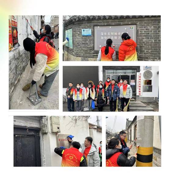 輕工供銷公司組織開展“黨團聯動學雷鋒,志愿服務展風采”活動