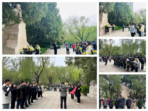 輕工供銷公司組織開展“清明時節祭先烈，緬懷忠魂礪初心”活動